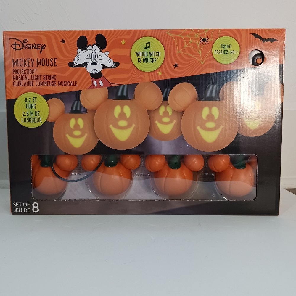 Mickey Mouse projection and music lights